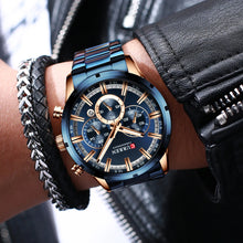 Charger l'image dans la galerie, La montre partenaire Curren L'Inoxydable© pour Homme - Montres Lige Officiel
