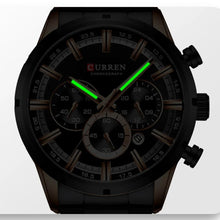 Charger l'image dans la galerie, La montre partenaire Curren L'Inoxydable© pour Homme - Montres Lige Officiel