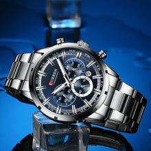 Charger l'image dans la galerie, La montre partenaire Curren L'Inoxydable© pour Homme - Montres Lige Officiel