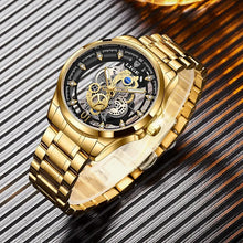 Charger l'image dans la galerie, Montre Lige Skeleton© pour Homme - Montres Lige Officiel