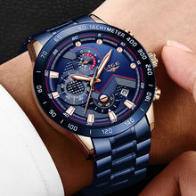 Charger l'image dans la galerie, Montre Lige Inoxydable© pour Homme - Montres Lige Officiel
