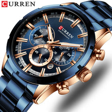 Charger l'image dans la galerie, La montre partenaire Curren L'Inoxydable© pour Homme - Montres Lige Officiel
