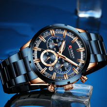 Charger l'image dans la galerie, La montre partenaire Curren L'Inoxydable© pour Homme - Montres Lige Officiel
