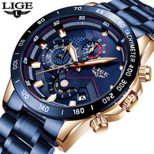 Charger l'image dans la galerie, Montre Lige Inoxydable© pour Homme - Montres Lige Officiel
