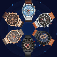 Charger l'image dans la galerie, La montre partenaire Curren Fashion Style© pour Homme - Montres Lige Officiel
