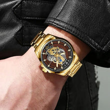 Charger l'image dans la galerie, Montre Lige Skeleton© pour Homme - Montres Lige Officiel
