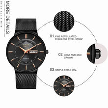 Charger l'image dans la galerie, Montre Lige Esthetics© pour Homme - Montres Lige Officiel
