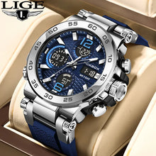 Charger l'image dans la galerie, Montre Lige Océan© pour Homme - Montres Lige Officiel
