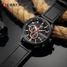 Charger l'image dans la galerie, La montre partenaire Curren Fashion Style© pour Homme - Montres Lige Officiel

