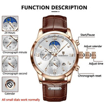 Charger l'image dans la galerie, Montre Lige Astral© pour Homme - Montres Lige Officiel
