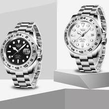 Charger l'image dans la galerie, Montre Lige 24h-Chrono© pour Homme - Montres Lige Officiel
