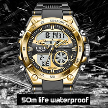 Charger l'image dans la galerie, Montre Lige Go-Sport© pour Homme - Montres Lige Officiel
