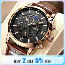 Charger l'image dans la galerie, Montre Lige Busy© pour Homme - Montres Lige Officiel
