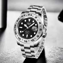 Charger l'image dans la galerie, Montre Lige 24h-Chrono© pour Homme - Montres Lige Officiel
