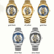 Charger l'image dans la galerie, Montre Lige Skeleton© pour Homme - Montres Lige Officiel
